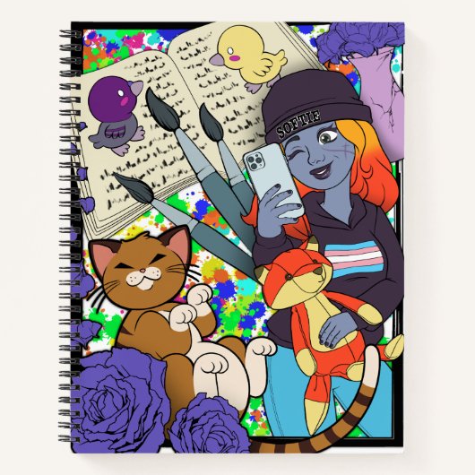 SpiralNotebook Notizblock (Vorderseite)