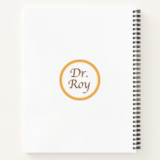 SpiralNotebook Notizblock (Rückseite)