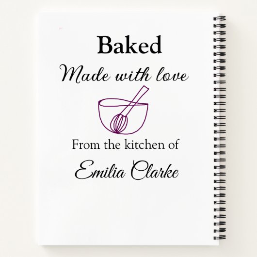 SpiralNotebook Notizblock (Rückseite)