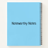 SpiralNotebook Notizblock (Rückseite)