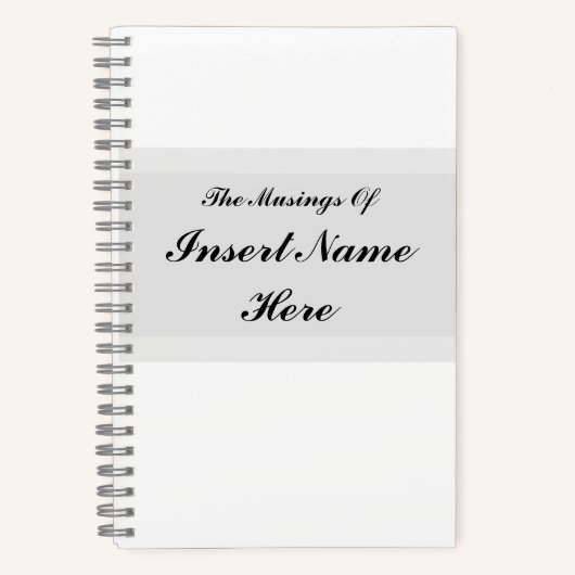 SpiralNotebook Notizblock (Vorderseite)