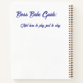 SpiralNotebook Notizblock (Rückseite)