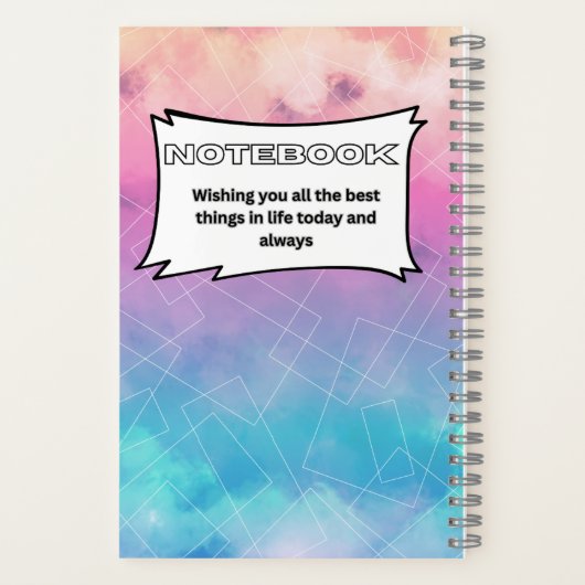 SpiralNotebook Notizblock (Rückseite)