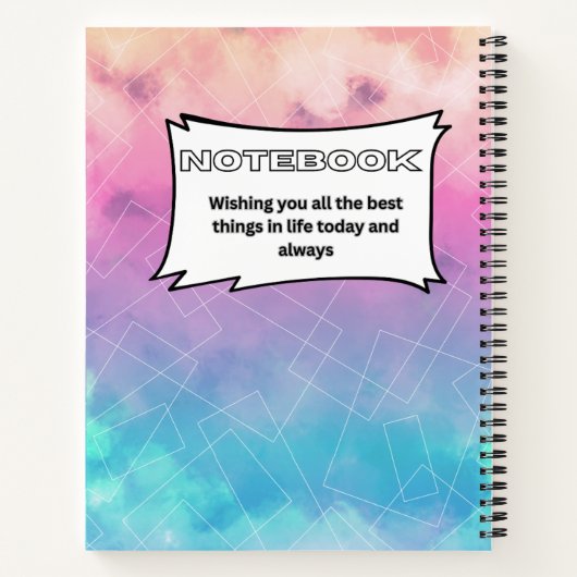 SpiralNotebook Notizblock (Rückseite)