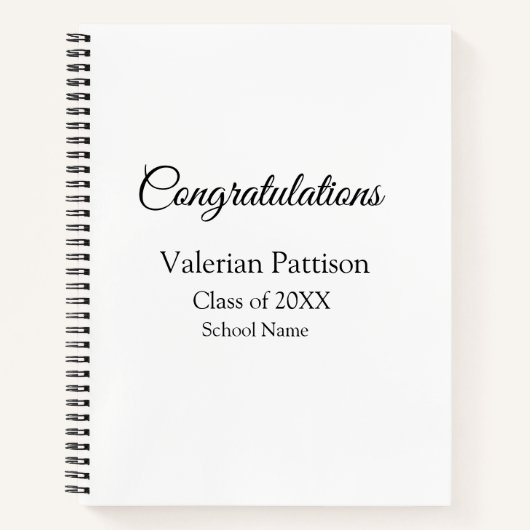 SpiralNotebook Notizblock (Vorderseite)