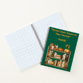 SpiralNotebook-| Personalisiertes HerbstNotebook Notizblock (Innenseite)