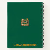 SpiralNotebook-| Personalisiertes HerbstNotebook Notizblock (Rückseite)