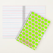 SpiralNotebook, Polka Dots Notizblock (Innen)