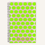 SpiralNotebook, Polka Dots Notizblock (Vorderseite)
