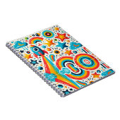 SpiralNotebook "Rocket Rainbow" Notizblock (Rechte Seite)