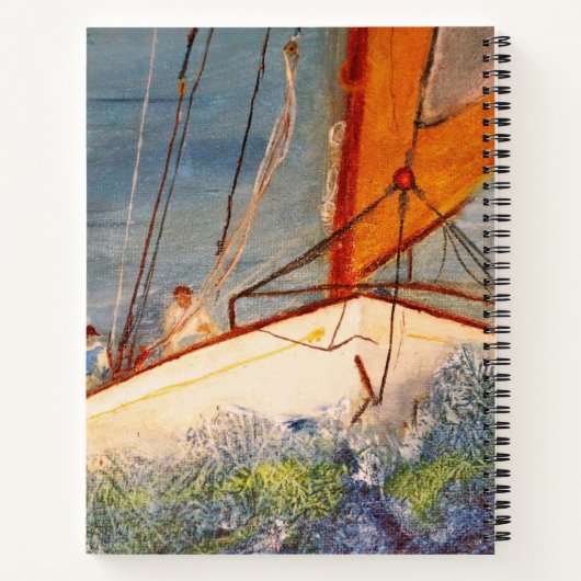 SpiralNotebook - Schifffahrt Notizblock (Rückseite)