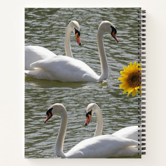 SpiralNotebook-Sonnenblume Notizblock (Rückseite)