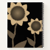 SpiralNotebook-Sonnenblume Notizblock (Rückseite)