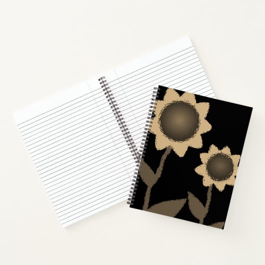 SpiralNotebook-Sonnenblume Notizblock (Innenseite)