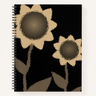 SpiralNotebook-Sonnenblume Notizblock