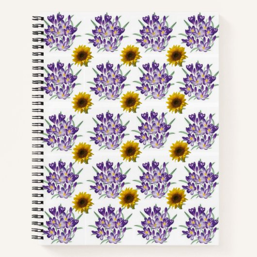 SpiralNotebook-Sonnenblume Notizblock (Vorderseite)
