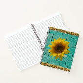 SpiralNotebook-Sonnenblume Notizblock (Innenseite)