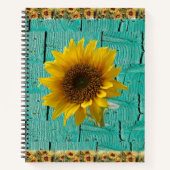 SpiralNotebook-Sonnenblume Notizblock (Vorderseite)