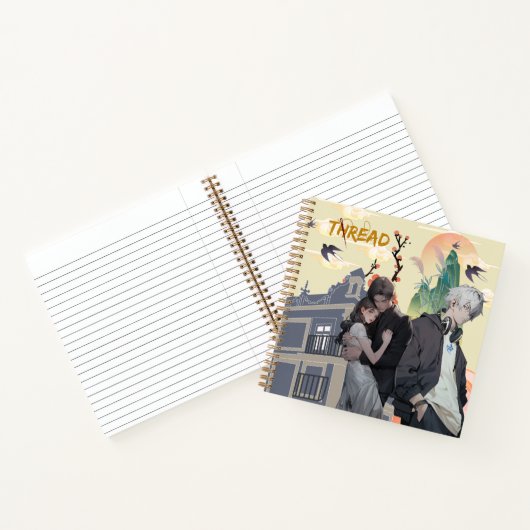 Spiralnotebook Thread Square Notizblock (Innenseite)