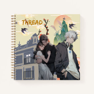 Spiralnotebook Thread Square Notizblock