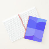 Spiralnotebook, Vintag-blau-klassisches Design Notizblock (Innenseite)