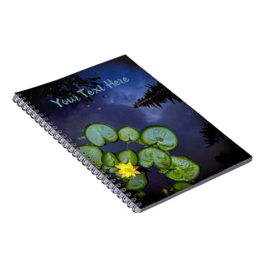 SpiralNotebook "Water Lily" Notizblock (Rechte Seite)