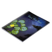 SpiralNotebook "Water Lily" Notizblock (Linke Seite)