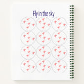 Spiralnotizblock Notizblock (Rückseite)