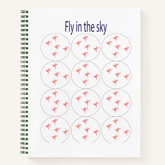 Spiralnotizblock Notizblock (Vorderseite)