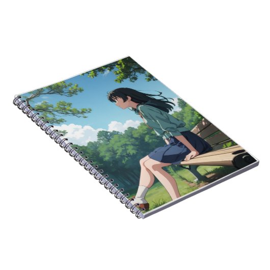 Spiralnotizblock Notizblock (Rechte Seite)