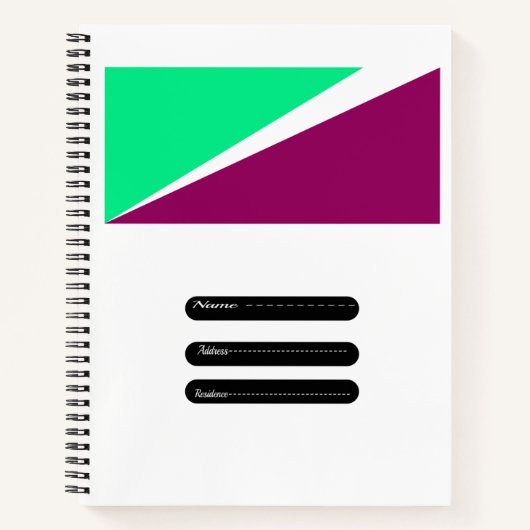 Spiralnotizblock Notizblock (Vorderseite)