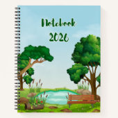 Spiralnotizbuch 2026 notizblock (Vorderseite)