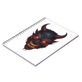 Spiralnotizbuch-Daemon Notizblock (Linke Seite)