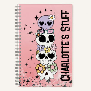 Spiralnotizbuch Halloween-Thema Notizblock