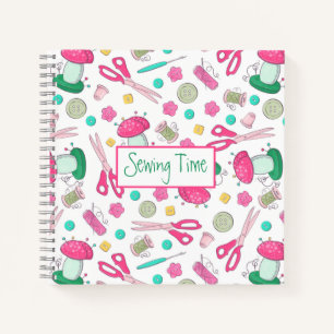 Spiralnotizbuch Nähen Notizblock