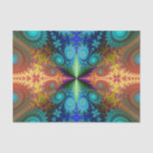 Spiralpapier aus Fraktal Seidenpapier (Vorderseite)