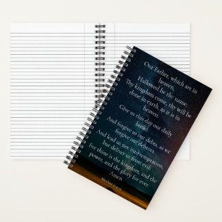 Spiralpapier und Prayer Journal Notizblock