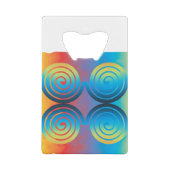 SPIRALPATTER GELDBEUTEL FLASCHENÖFFNER (Vorderseite)