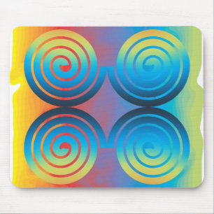 SPIRALPATTER MOUSEPAD
