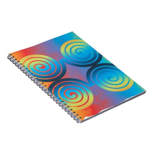 SPIRALPATTER NOTIZBLOCK (Rechte Seite)