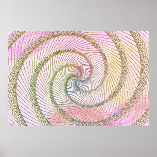 Spiralperlen Poster (Vorne)