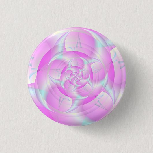 Spiralpinzette in Rosa und Blau Button (Vorderseite)