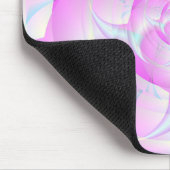 Spiralpinzette in Rosa und Blau Mousepad (Ecke)