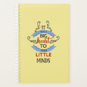 Spiralplaner für Big Heart Teacher Planer (Vorderseite)