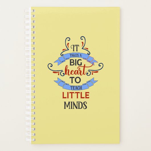 Spiralplaner für Big Heart Teacher Planer (Vorderseite)