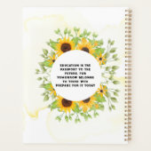 Spiralplaner für Wasserfarben Planer (Rückseite)