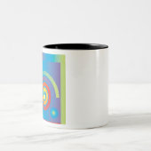 SPIRALPLATZ ZWEIFARBIGE TASSE (Mittel)