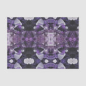 Spiralquarz Heilung ganzheitlich lila Amethyste Seidenpapier (Vorderseite)