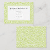 Spiralregisterkarte - 3,5 Zoll x 2,5 Zoll Begleitkarte (Vorne/Hinten)