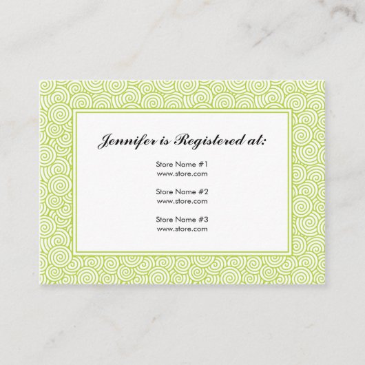 Spiralregisterkarte - 3,5 Zoll x 2,5 Zoll Begleitkarte (Vorderseite)